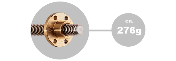 metallische Gewindemutter